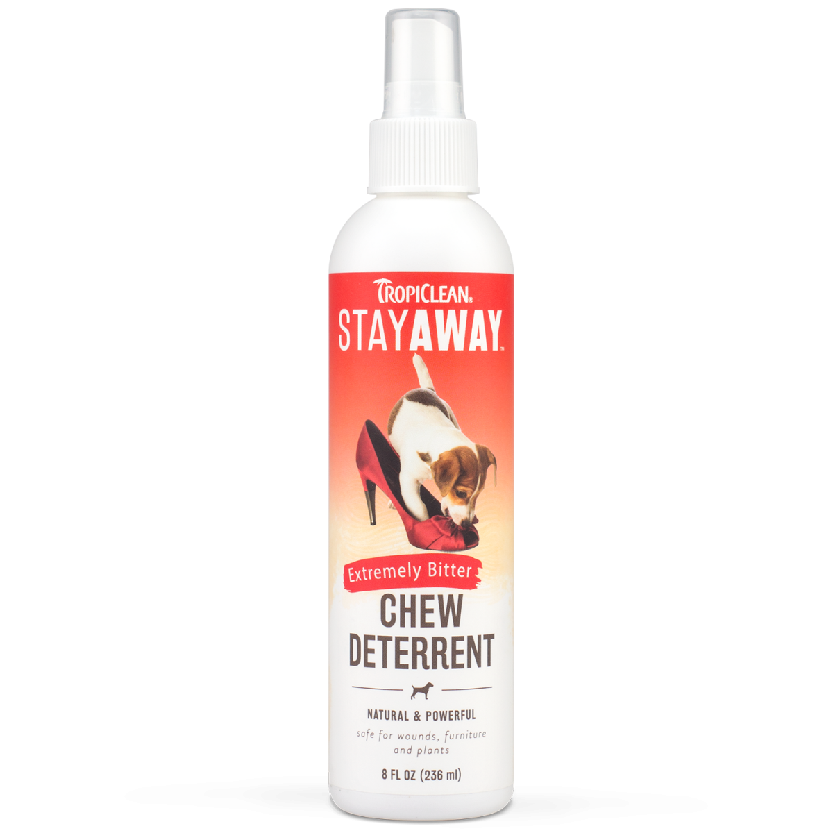 TropiClean Spray For All Pets Stay Away Chew Deterrent 236ml Petway Ltd