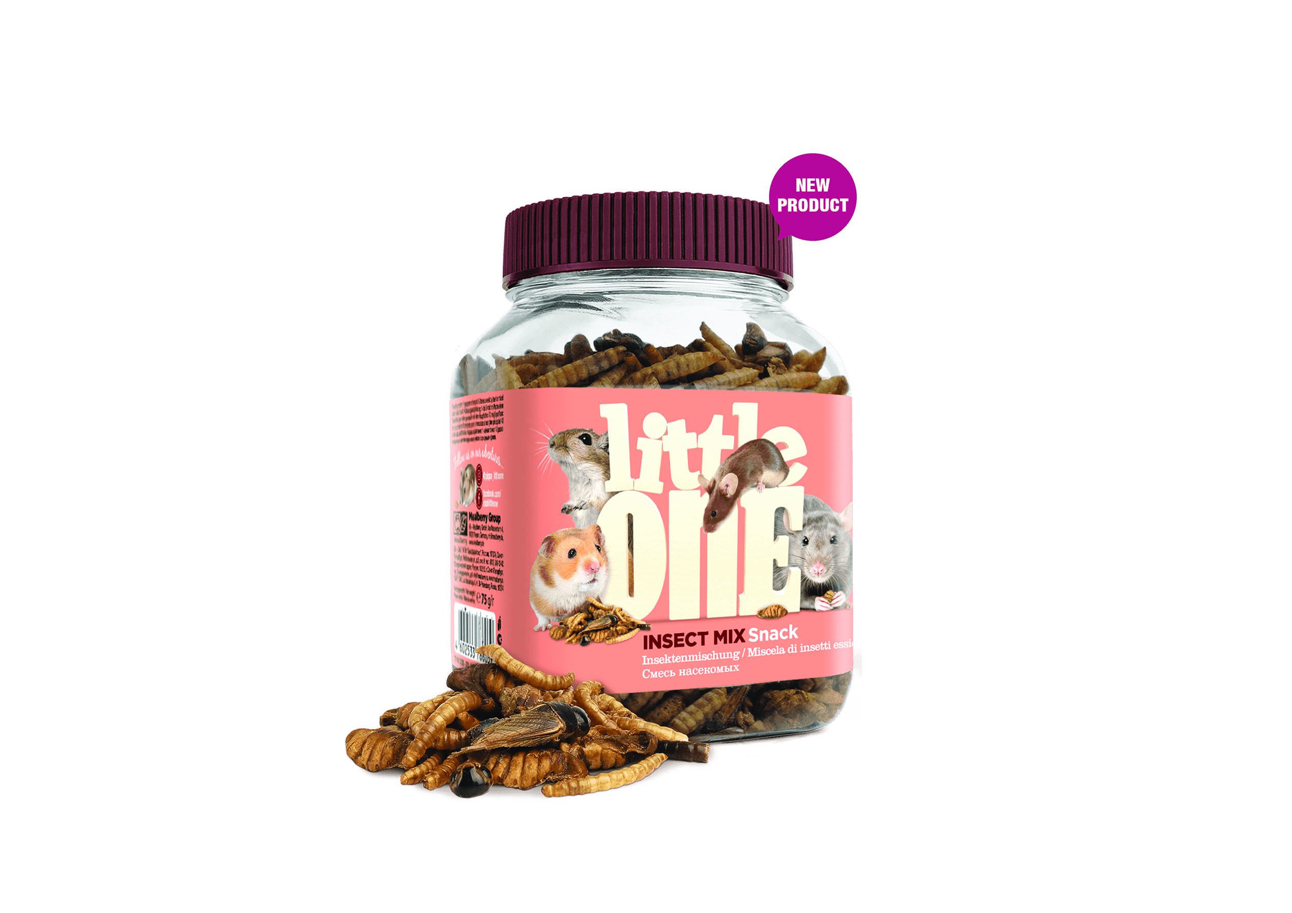 Little One Snack Insect Mix 75g Petway Ltd